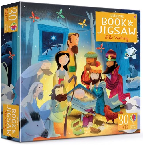 The Nativity Book and Jigsaw