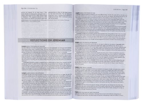 NLT Life Recovery Bible Personal Size