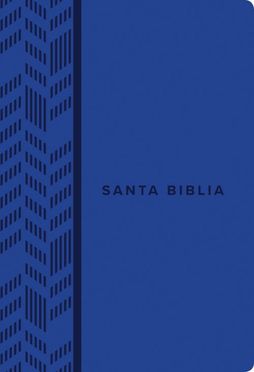 Santa Biblia NTV, Edición compacta (SentiPiel, Azul)