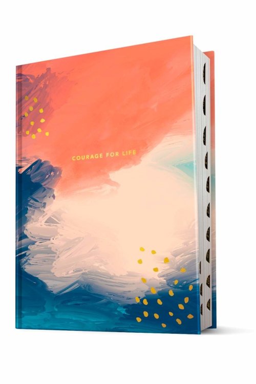 NLT Courage For Life Study Bible for Women, Filament Enabled (Hardcover, Indexed)
