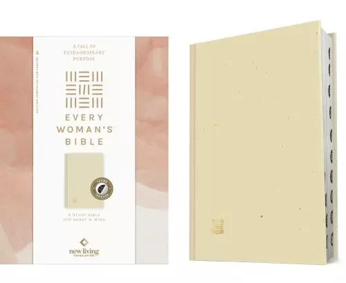 NLT Every Woman’s Bible (Hardcover, Gold Dust, Indexed, Red Letter, Filament Enabled)