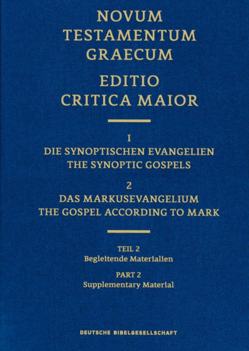 Gospel of Mark, Editio Critica Maior 2.2 (Hardcover)