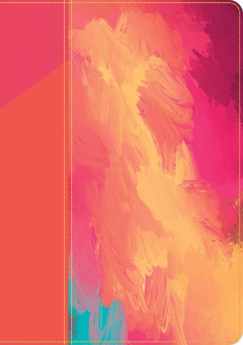 NLT Courage For Life Study Bible for Women, Filament Enabled (LeatherLike, Fierce Pink, Indexed)