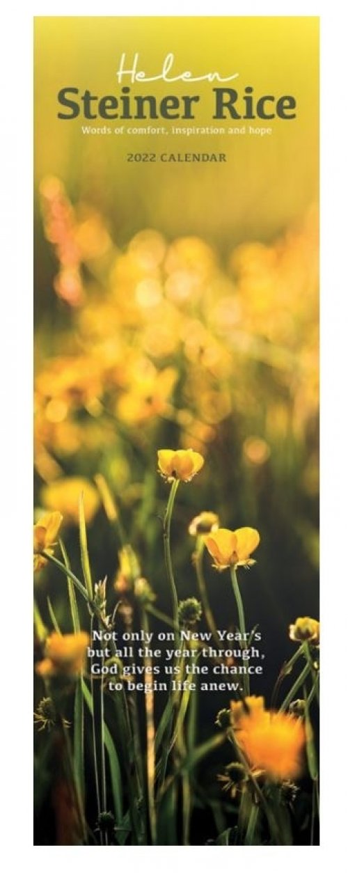 2022 Slim Calendar Helen Steiner Rice Free Delivery when you spend £
