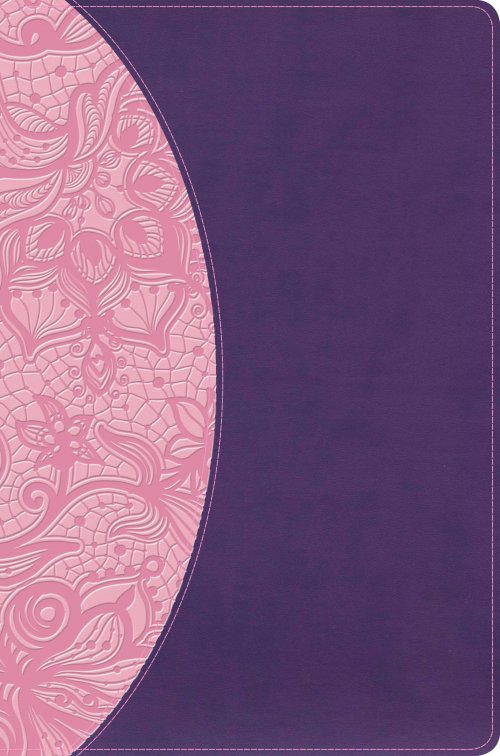 KJV One Big Story Bible, Pink/Purple LeatherTouch