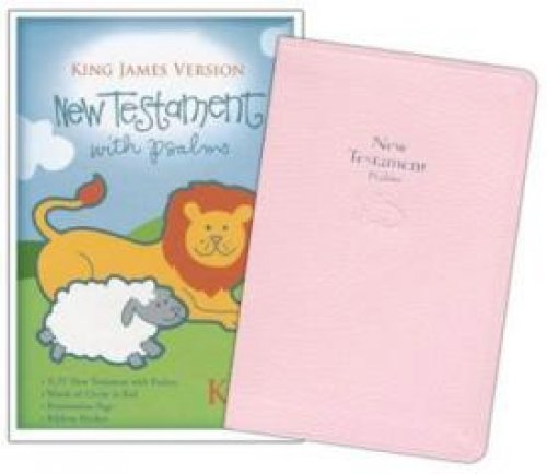 KJV Babys New Testament & Psalms: Pink, Imitation Leather