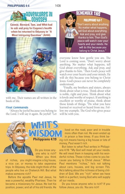 NIrV, Adventures in Odyssey Bible