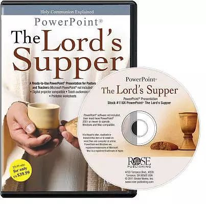 Software-Lord's Supper PowerPoint