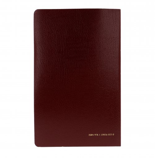 KJV  Gift & Award Bible Burgundy Imitation Leather Words of Christ in Red