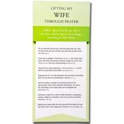 Lifting My Wife Through Prayer Cards