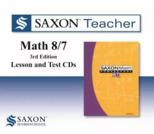 Saxon Home School 87 Teacher CD Rom