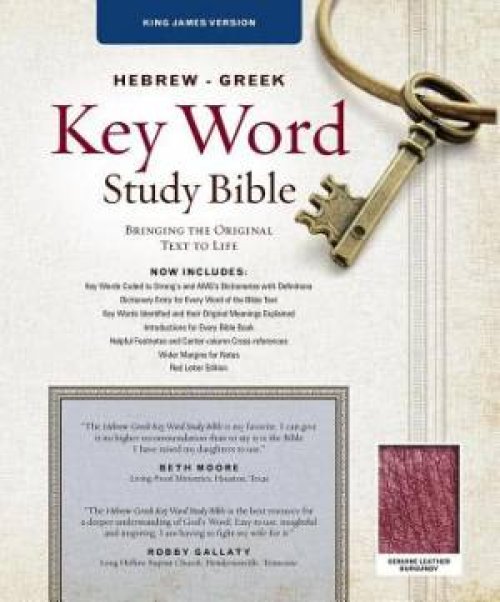 The KJV Hebrew-Greek Key Word Study Bible