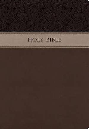 KJV Wide Margin Bible: Brown, Imitation Leather