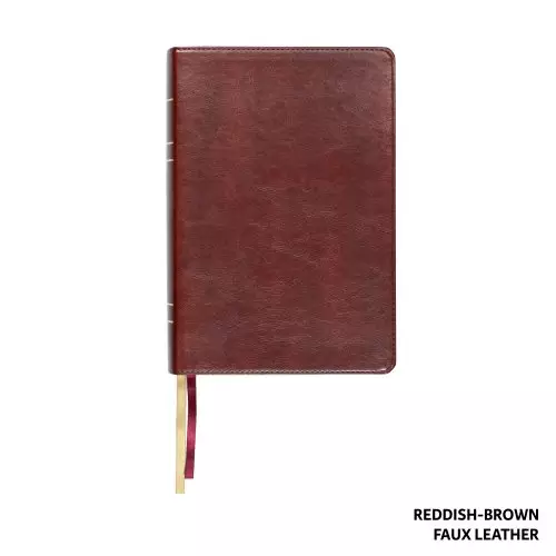 LSB Large Print Bible, Reddish-Brown, Indexed