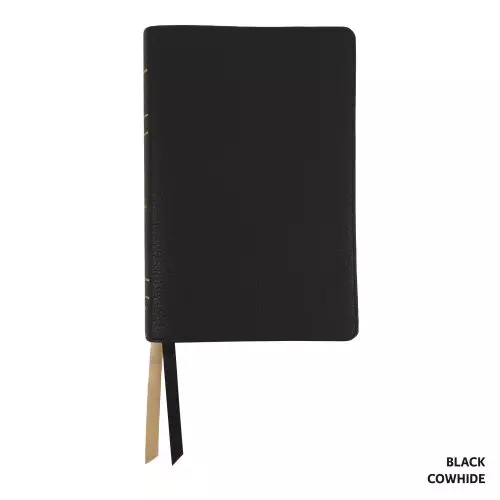 Legacy Standard Bible, Handy Size Paste-Down Black Cowhide Red Letter