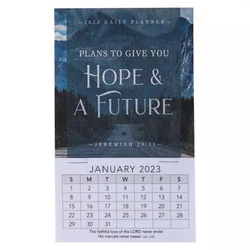 2023 I Know the Plans Mini Magnetic Calendar - Jeremiah 29:11