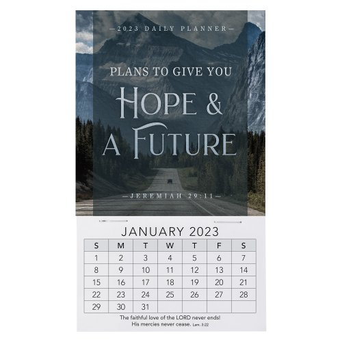 2023 I Know the Plans Mini Magnetic Calendar - Jeremiah 29:11