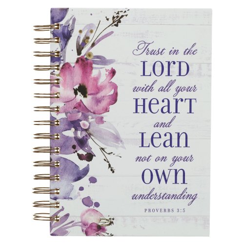 Journal Wirebound LG Trust In The Lord Prov. 3:5
