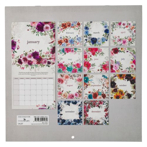 2024 Everything Beautiful - Ecclesiastes 3:11 Large Wall Calendar