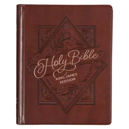 KJV Note-taking Bible Faux Leather HC, Brown