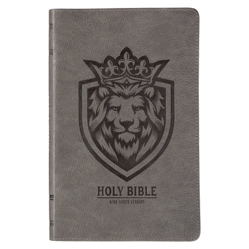 Charcoal Faux Leather Gift Edition King James Version Bible
