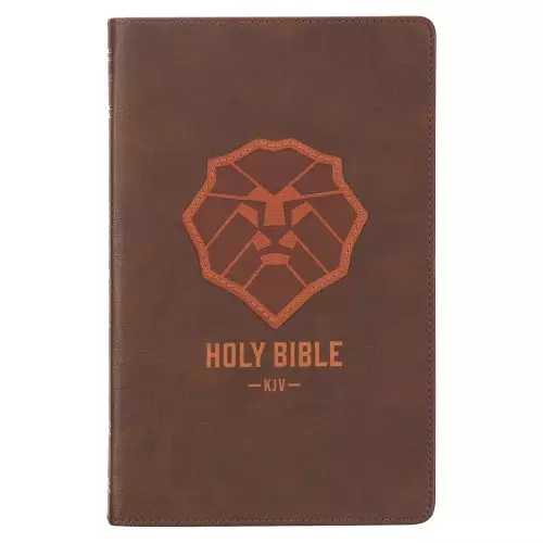 KJV Bible Kid Edition Faux Leather, Brown