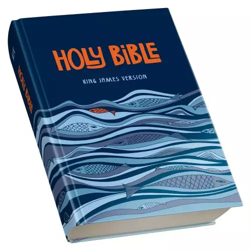 KJV Bible Kid Edition Hardcover, Blue