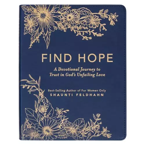 Devotional Find Hope Faux Leather
