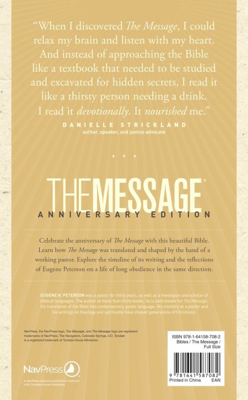 Message Anniversary Edition (Leather-Look, Life-Light Black)