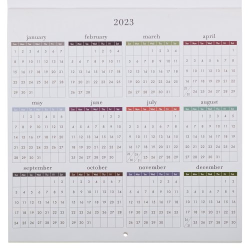 Christian Art Gifts Inspirational 2023 Wall Calendar - Rise Up and Pray, 10x10
