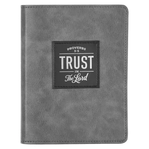 Journal Handy Faux Leather-Trust in the Lord Prov. 3:5
