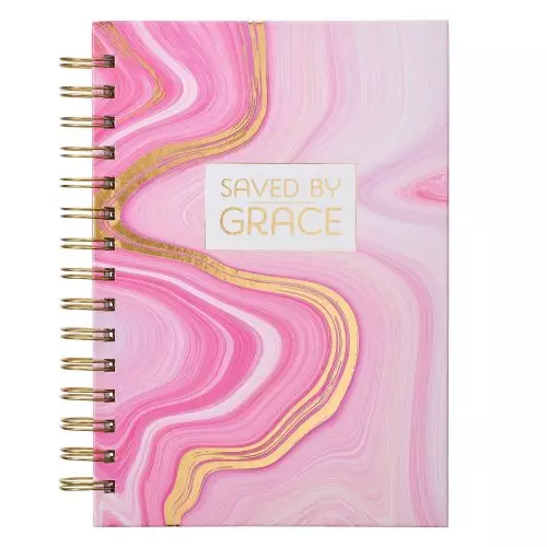 Journal-Wirebound-Saved By Grace-Large