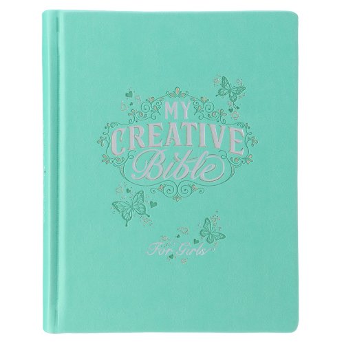 ESV My Creative Bible for Girls Faux Leather HC, Teal