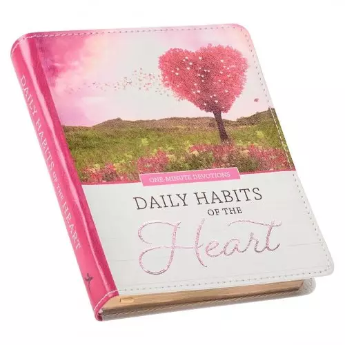 One-Minute Devotions Daily Habits of the Heart Faux Leather