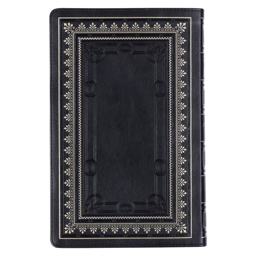 KJV Bible Deluxe Gift Faux Leather, Black