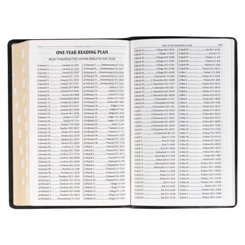 KJV Bible Deluxe Gift Faux Leather, Black