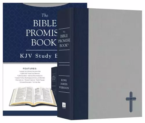 Bible Promise Book KJV Bible [Oxford Navy]