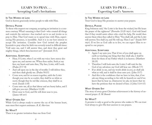 Learn to Pray