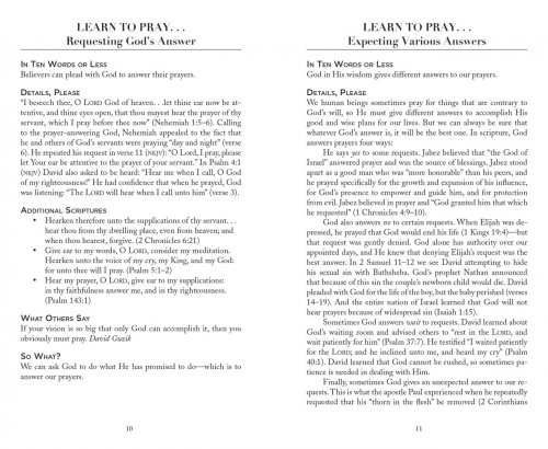 Learn to Pray