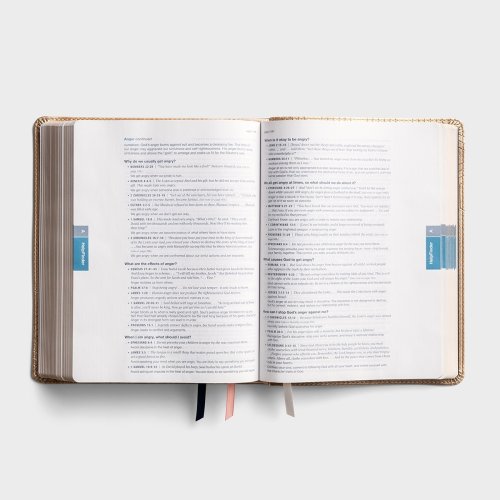Candace Cameron Bure - One Step Closer - NLT Bible - Gold LeatherLike
