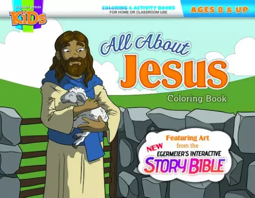 All About Jesus Coloring Book