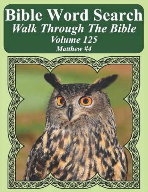 Bible Word Search Walk Through The Bible Volume 125: Matthew #4 Extra Large Print