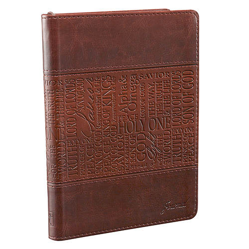 Names of Jesus (Brown) Flexcover Journal