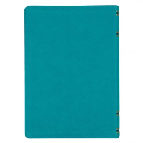 NLT Spiritual Growth Bible, Teal, Imitation Leather, Articles, Book Introductions, Character Profiles, Cross-References, Topical Index, Presentation Page, Ribbon Markers, Thumb Index, Gilt Edge