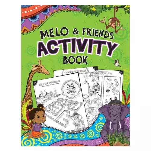 Kid Book Melo and Friends Activity Book Softcover