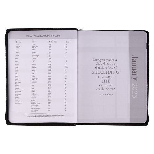 2023 Executive Large Planner 12-Month Two-Tone Patch