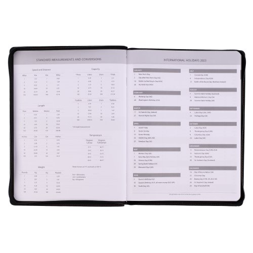 2023 Executive Large Planner 12-Month Two-Tone Patch