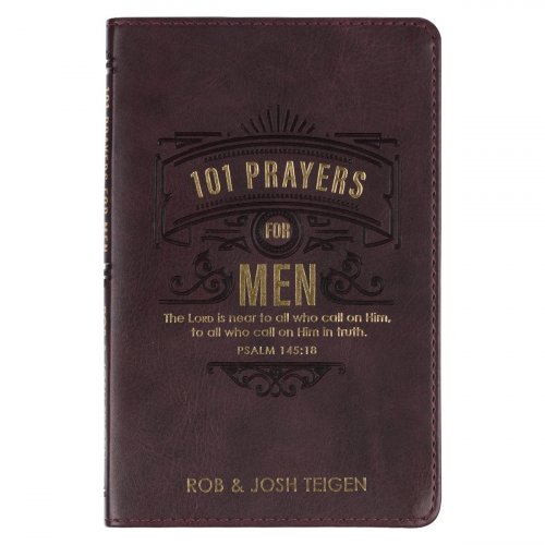 101 Prayers for Men Faux Leather