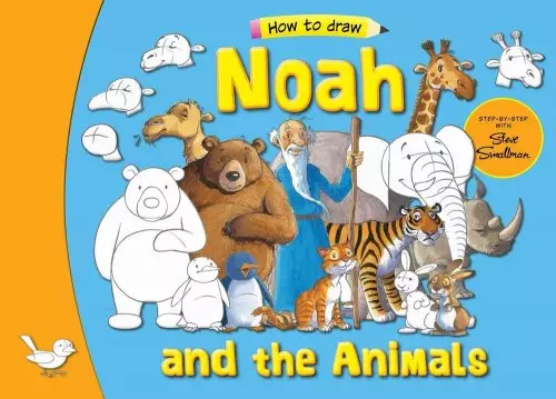 How to Draw Noah and his Animals