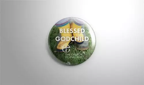 Godchild Badge (pack of 20)